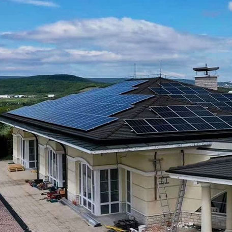 Sistema solare con montaggio a terra Anern 30KW in Bulgaria