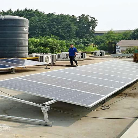 Sistema di energia solare off-grid da 30 kW a Giakarta, Indonesia