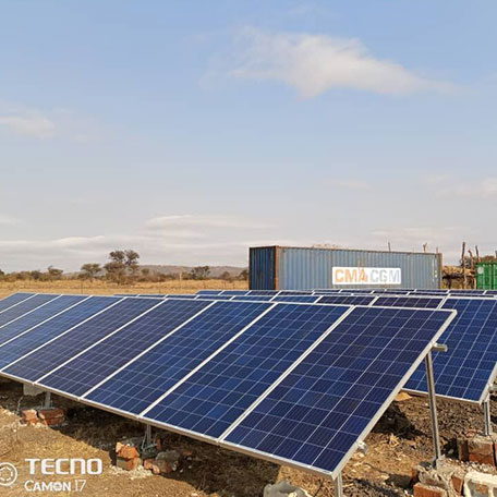Anern 15KW Sistema di energia solare off-grid nello Zimbabwe