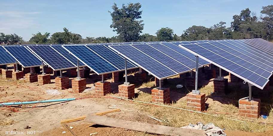 Sistema di energia solare off-grid da 50 W nello Zimbabwe