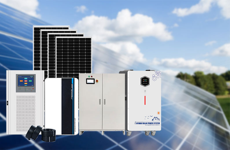 Lo sviluppo intelligente di sistemi di energia solare con batterie al litio