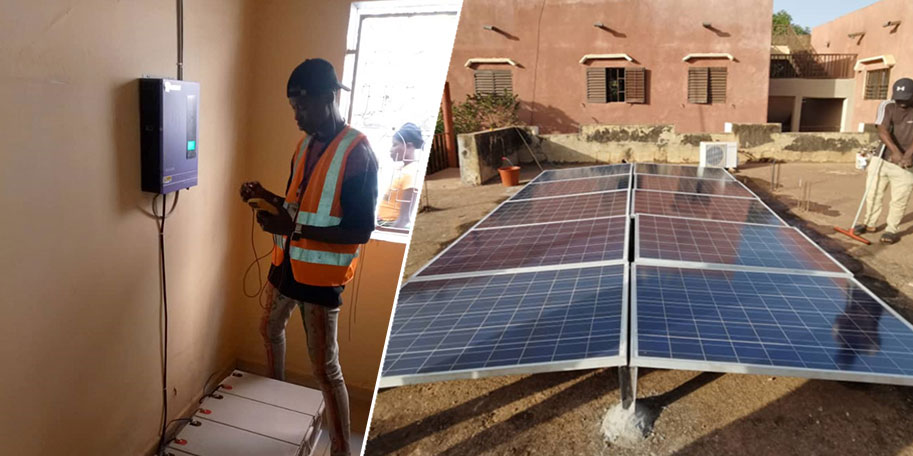 50 set di inverter solari ibridi da 3,2 kW spediti in Mali