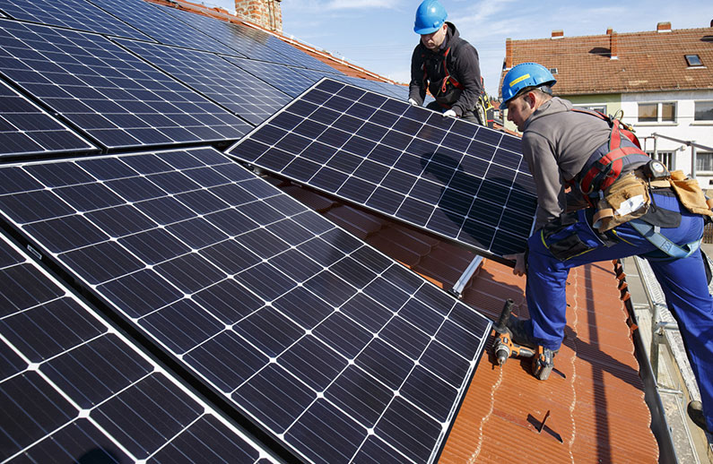 Da cosa è composto un sistema solare all-in-one?